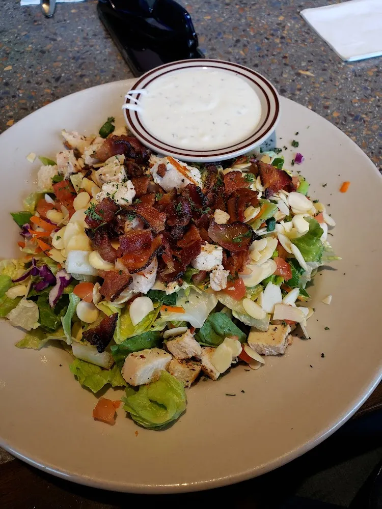 Chicken Almond Bacon Salad
